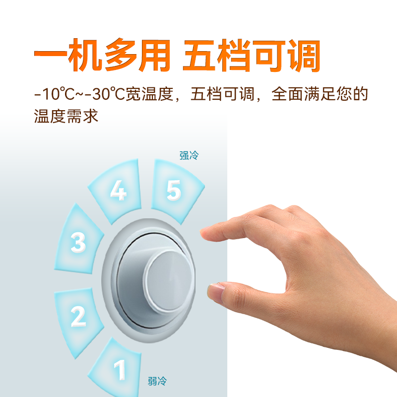 智能冷凍150L臥式開門柜